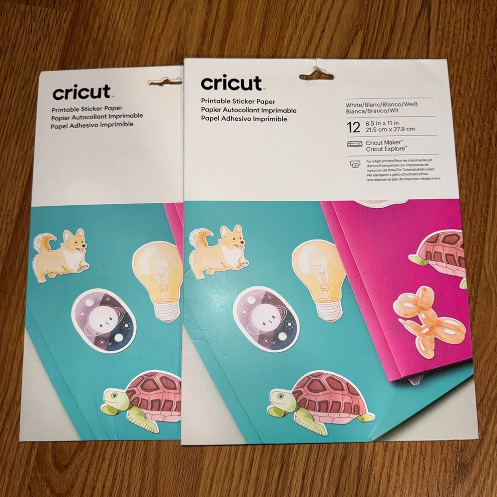 Cricut Printable Sticker Paper